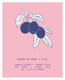 2014 Rouge de Gris | Cameron Winery, Dundee Oregon