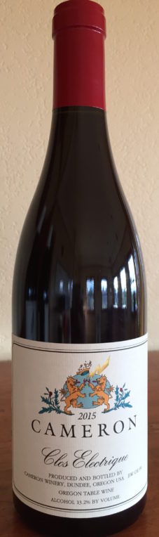 2015 Clos Electrique Rouge | Cameron Winery, Dundee Oregon